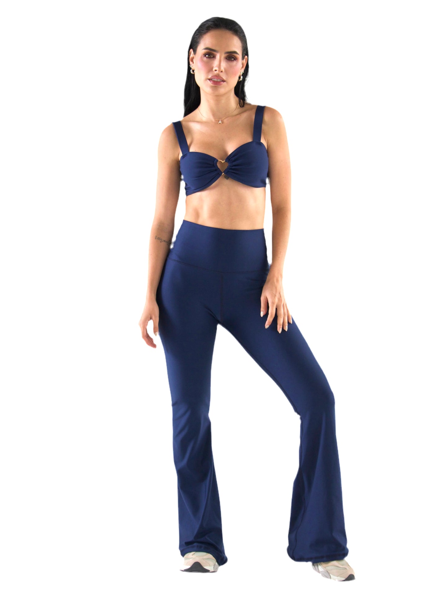 Leggings Flare Marine Blue