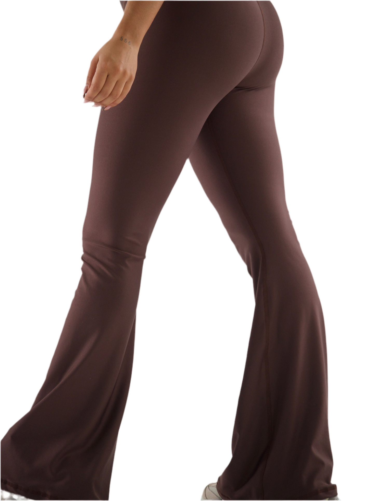 Leggings Flare Brown