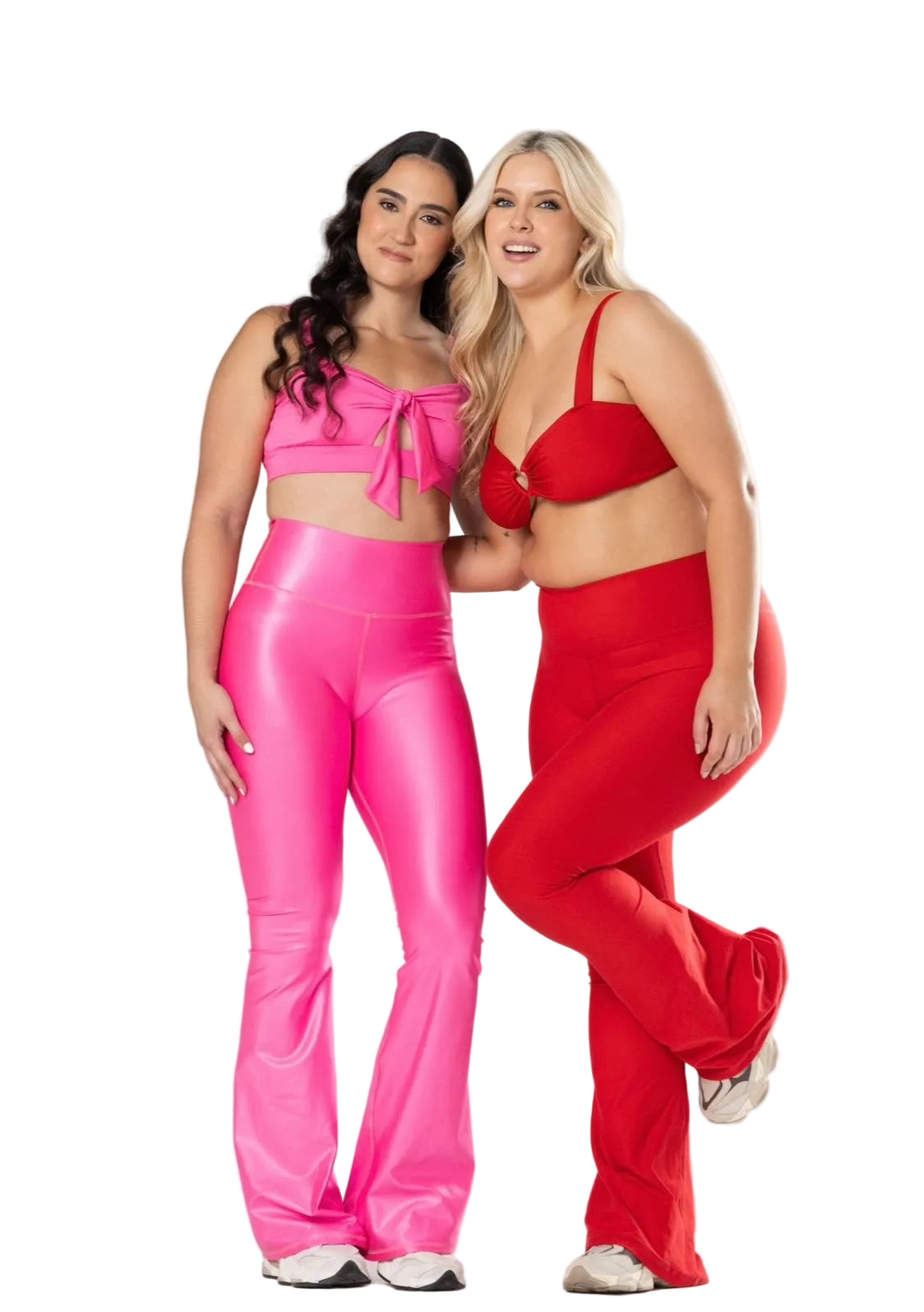 Leggings Flare Red