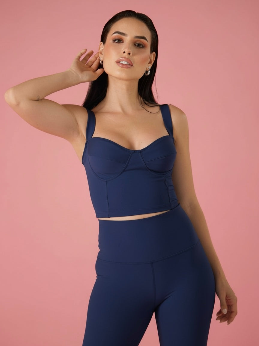 Corset Marine Blue