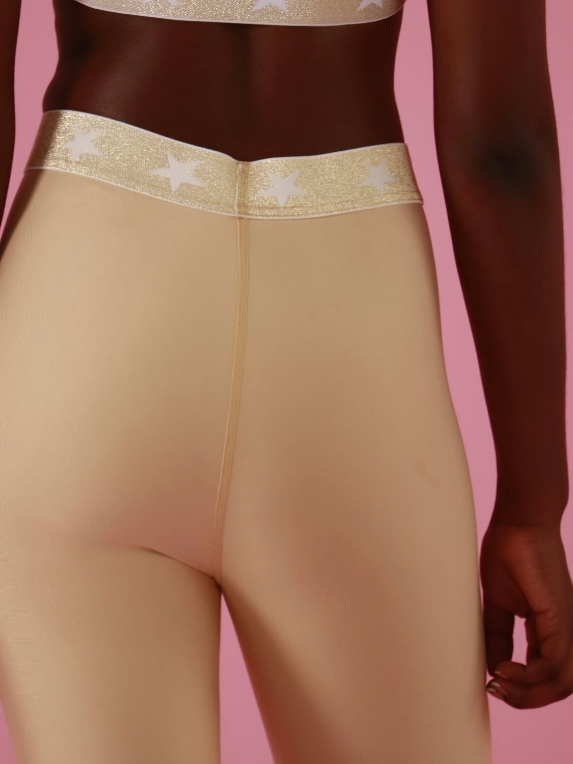 Short Gold Stars Nude