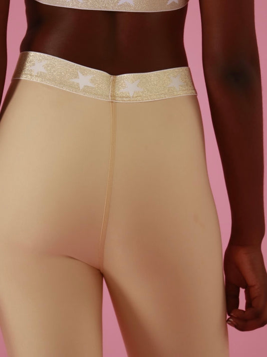 Short Gold Stars Nude