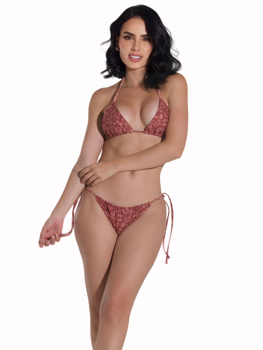 Bikini Leopard Terracotta