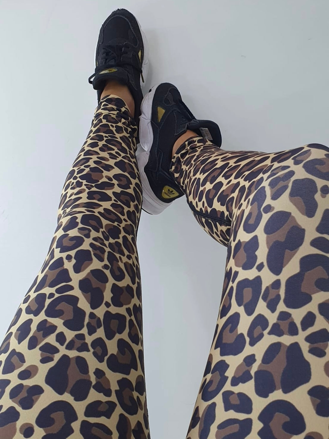 Leggings Leopard Brown