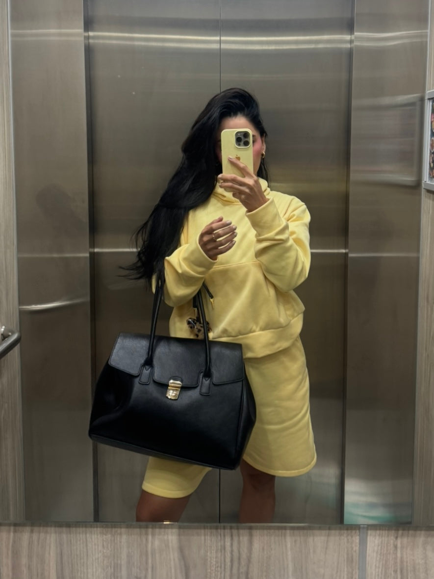 Set Jogger Short Yellow