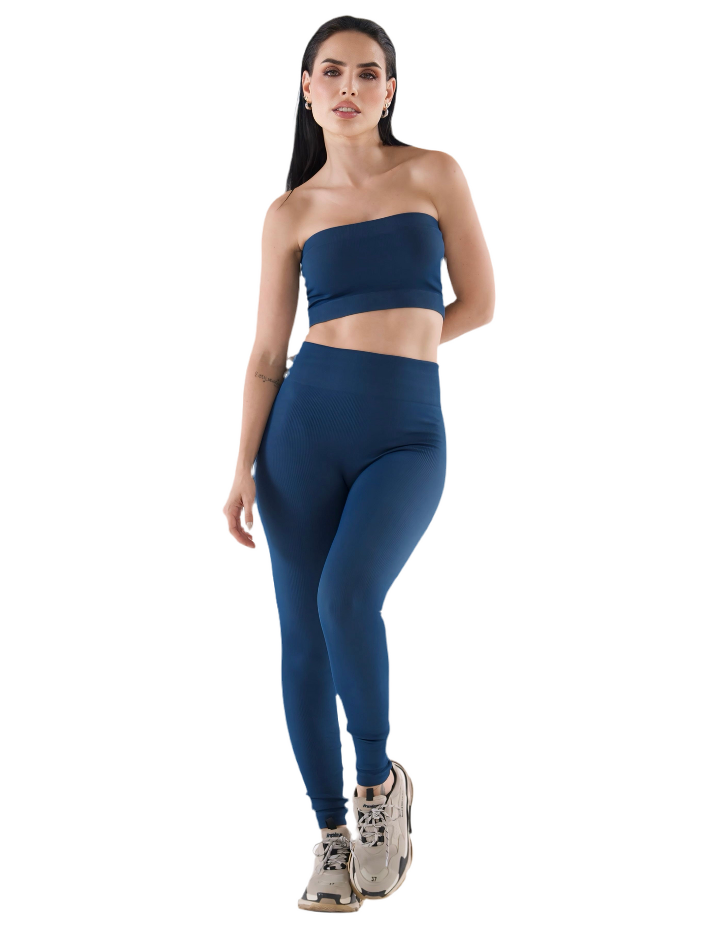 Leggings Seamless Marine Blue