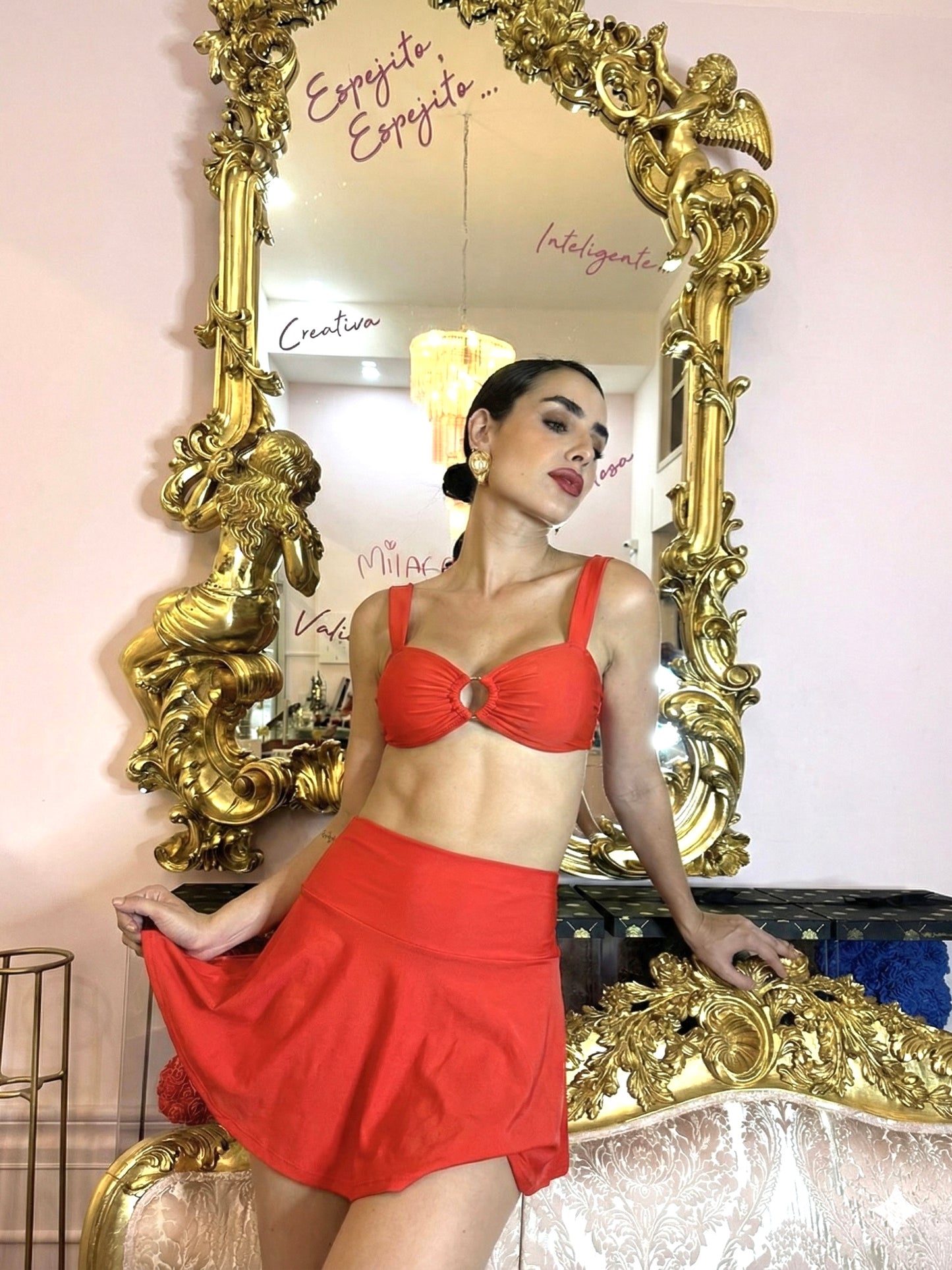 Tennis Skirt Red
