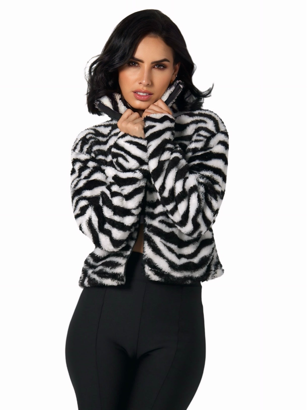 Jacket Zebra White