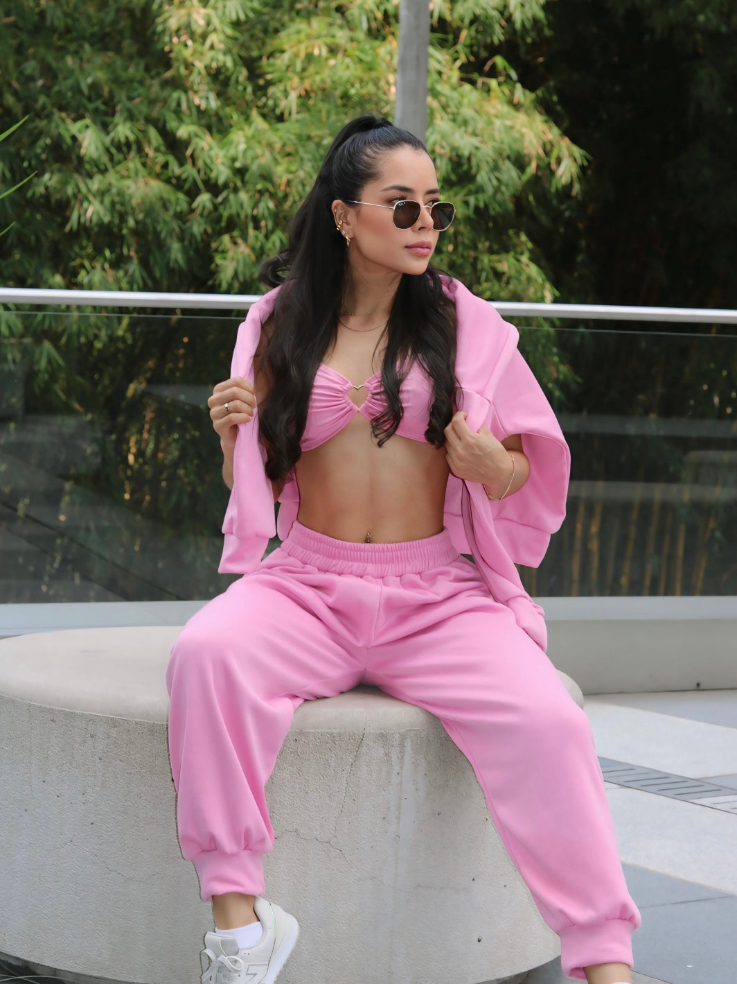 Set Jogger Pink