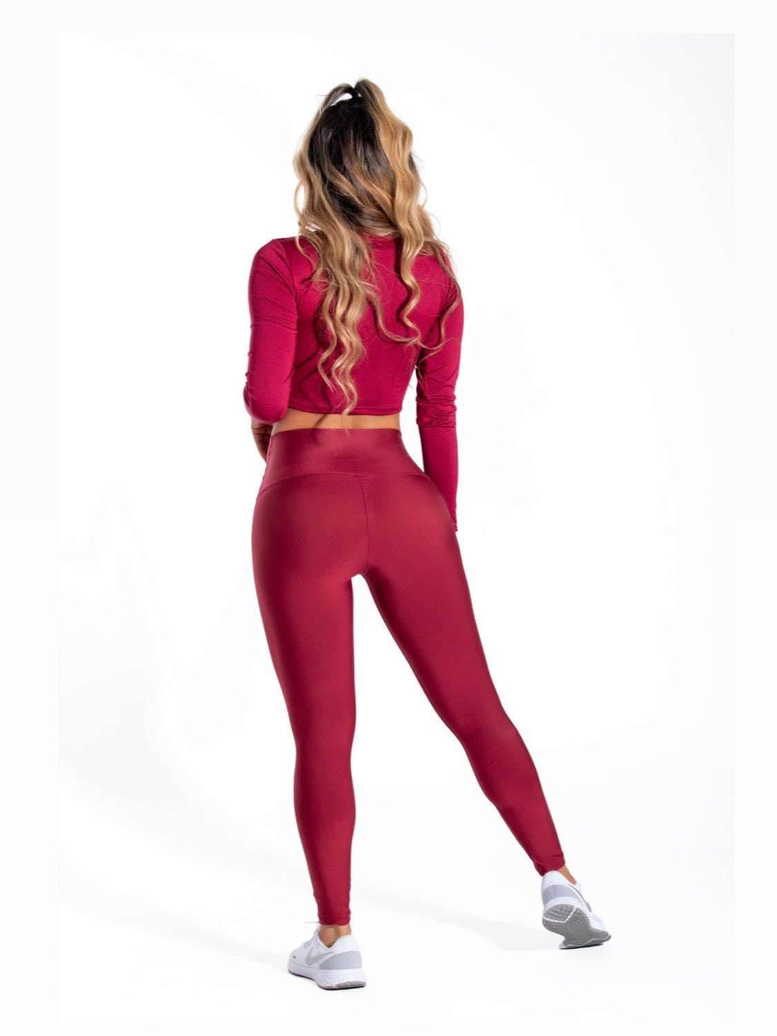 Leggings Matte Burgundy