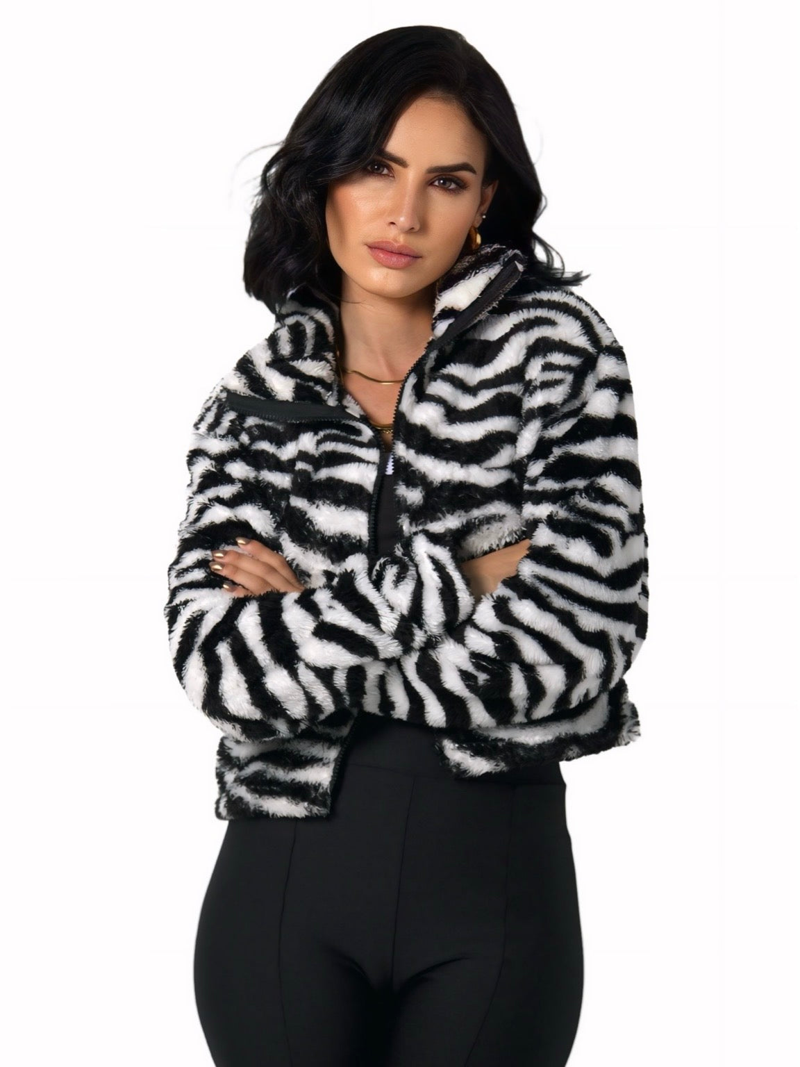 Jacket Zebra White