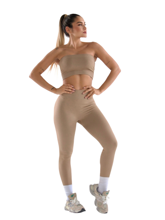 Leggings Seamless Caramel