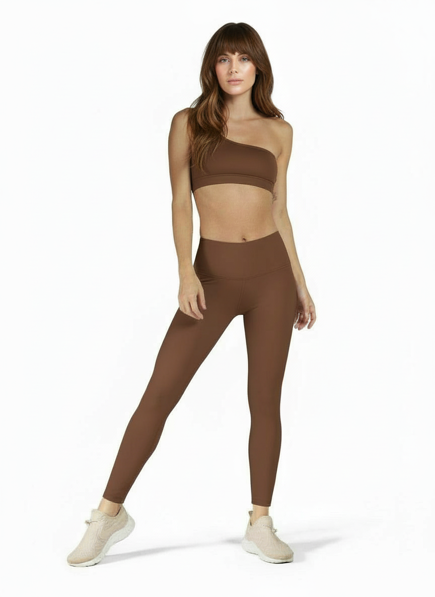 Leggings Matte Brown