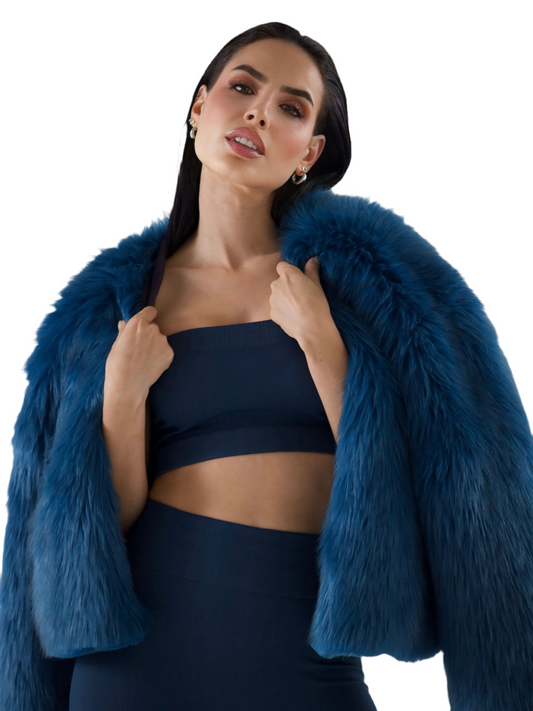 Jacket Furry Blue (Seamless Collection)