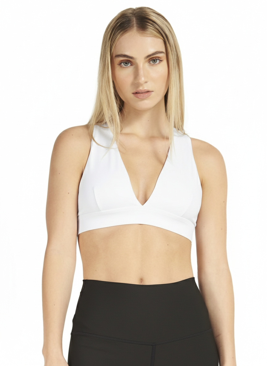 Top V Matte White