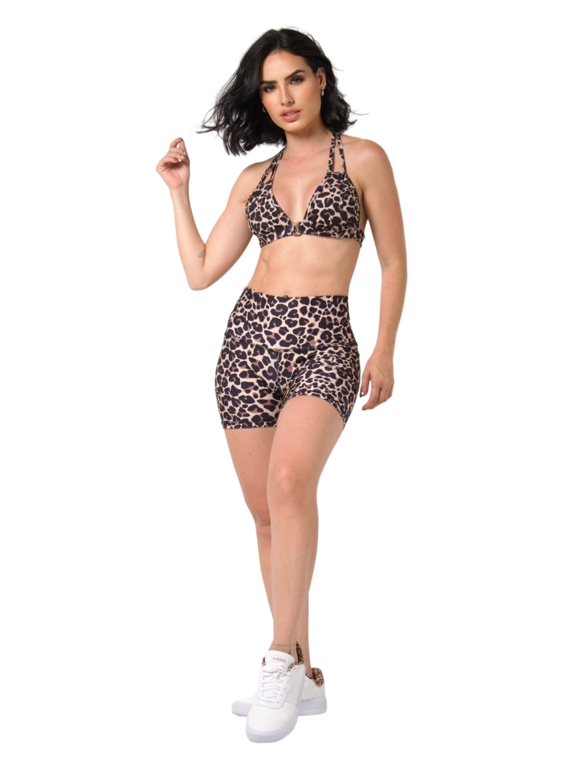 Short Leopard Brown