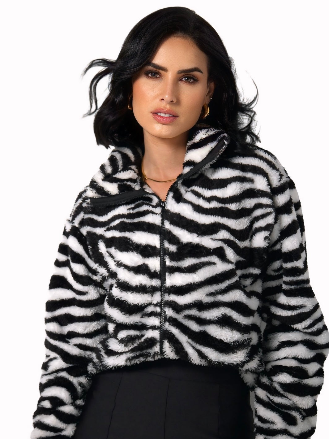 Jacket Zebra White