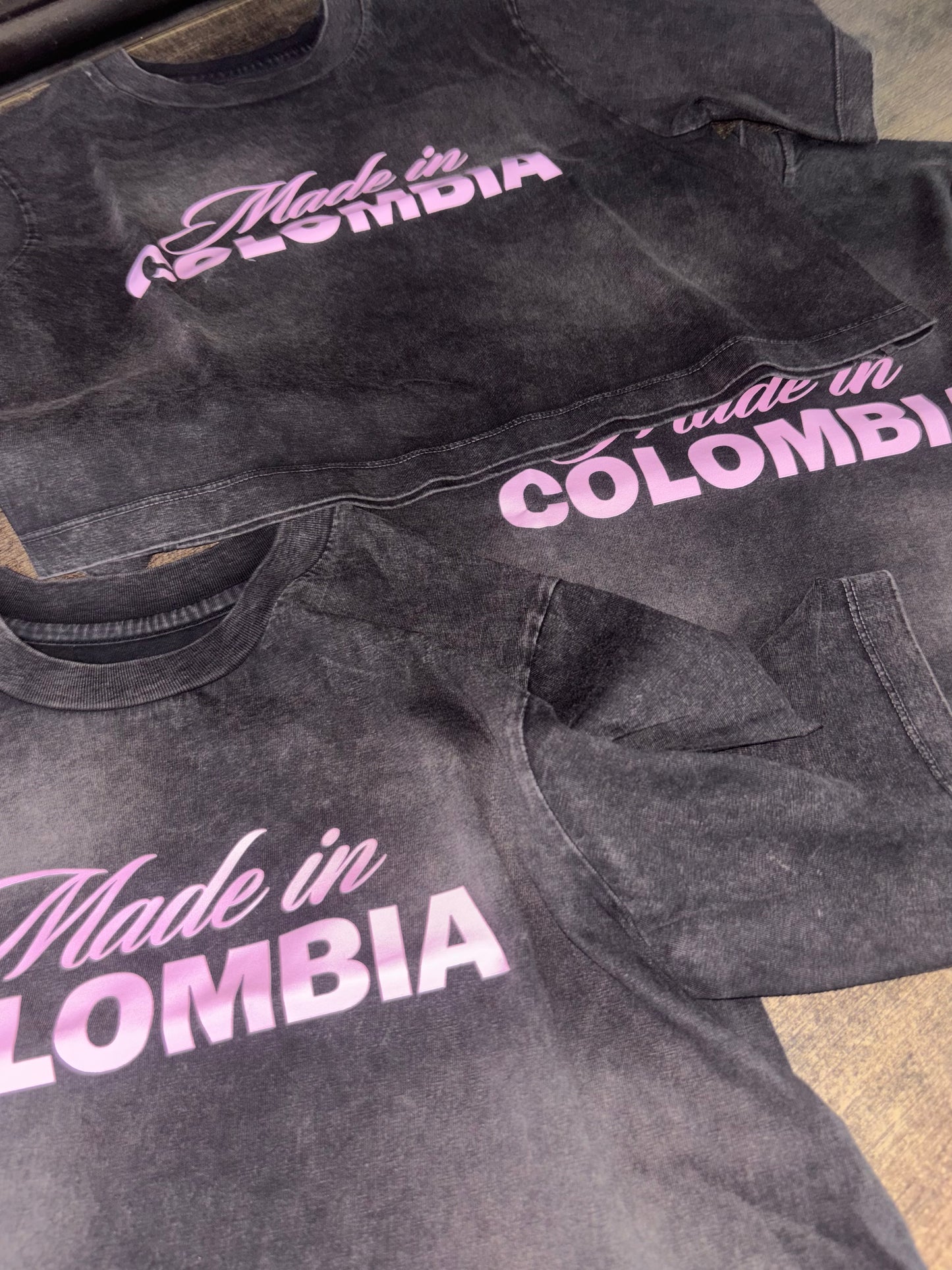 Made in Colombia Crop Top Black (Algodón)