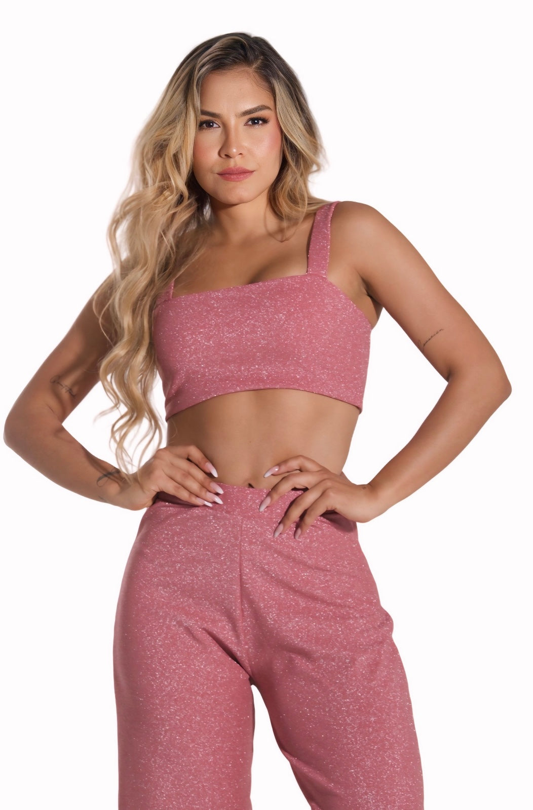 Set Glitter Pink