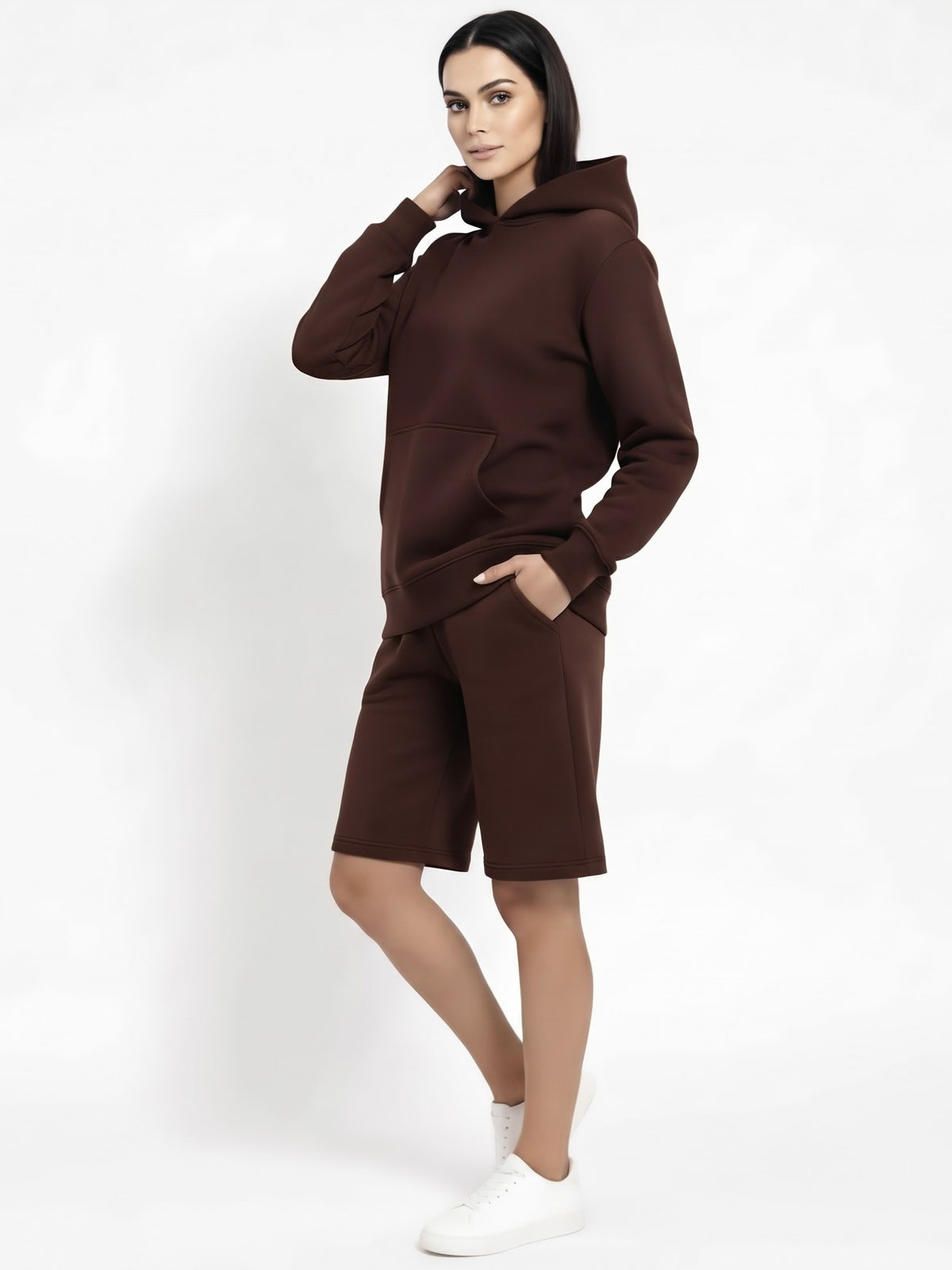 Set Jogger Short Brown