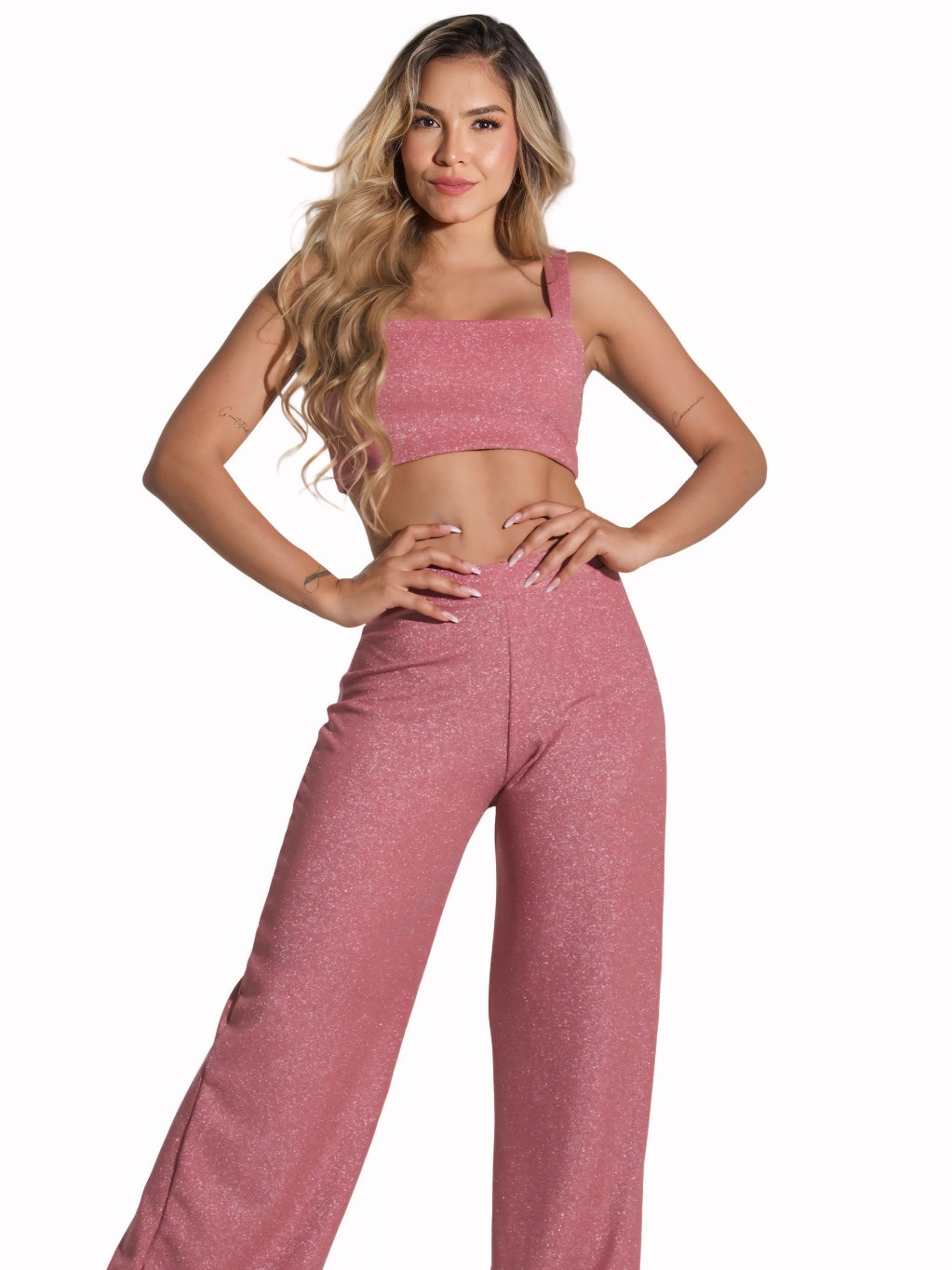 Set Glitter Pink