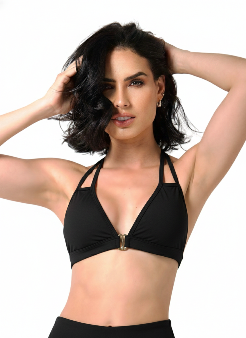 Top Triangle Matte Black