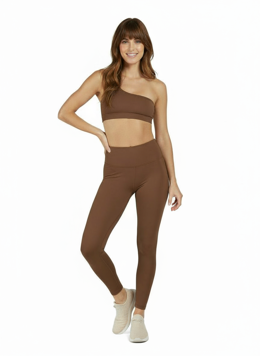Leggings Matte Brown