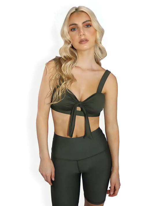Biker Short Matte Military Green