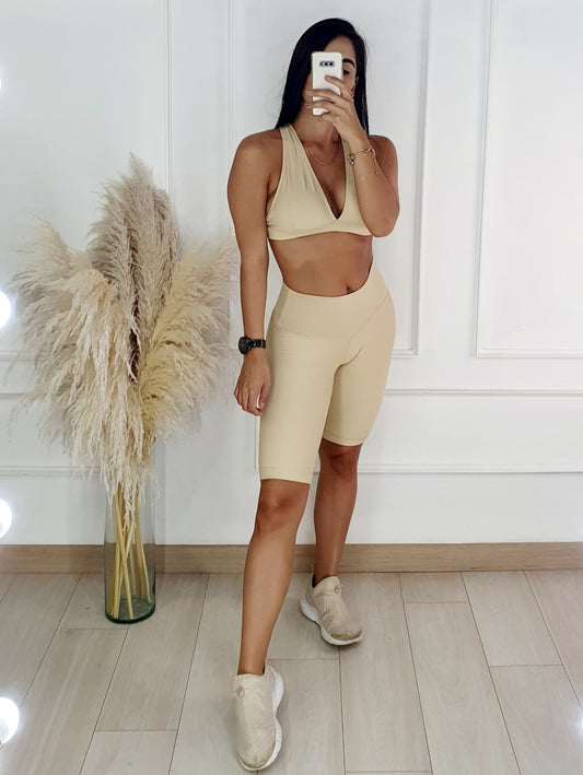 Top V Matte Nude